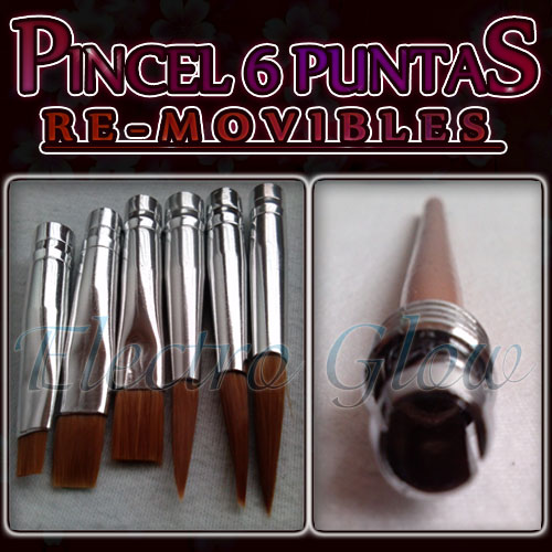 Pinceles Puntas Removibles